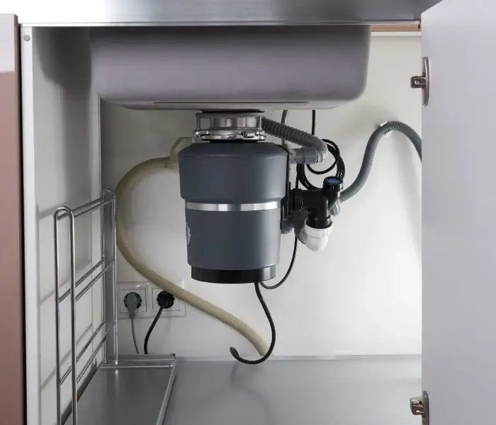 800x600 Kitchen garbage disposal system under sink